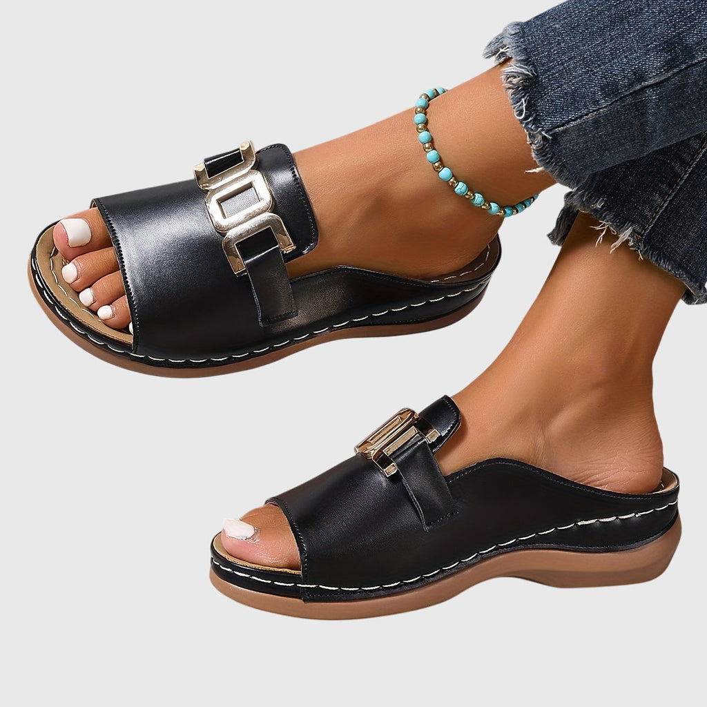 Comfort Buckle Sandals