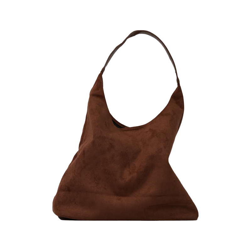 Luna | Suede Bag with Wallet