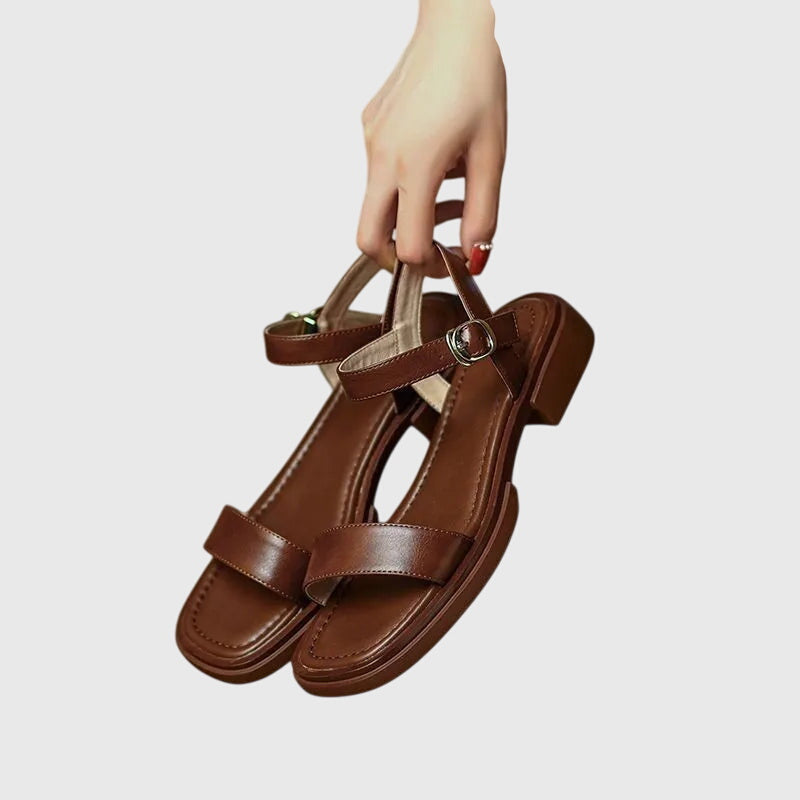 Orthopedic Leather Sandals