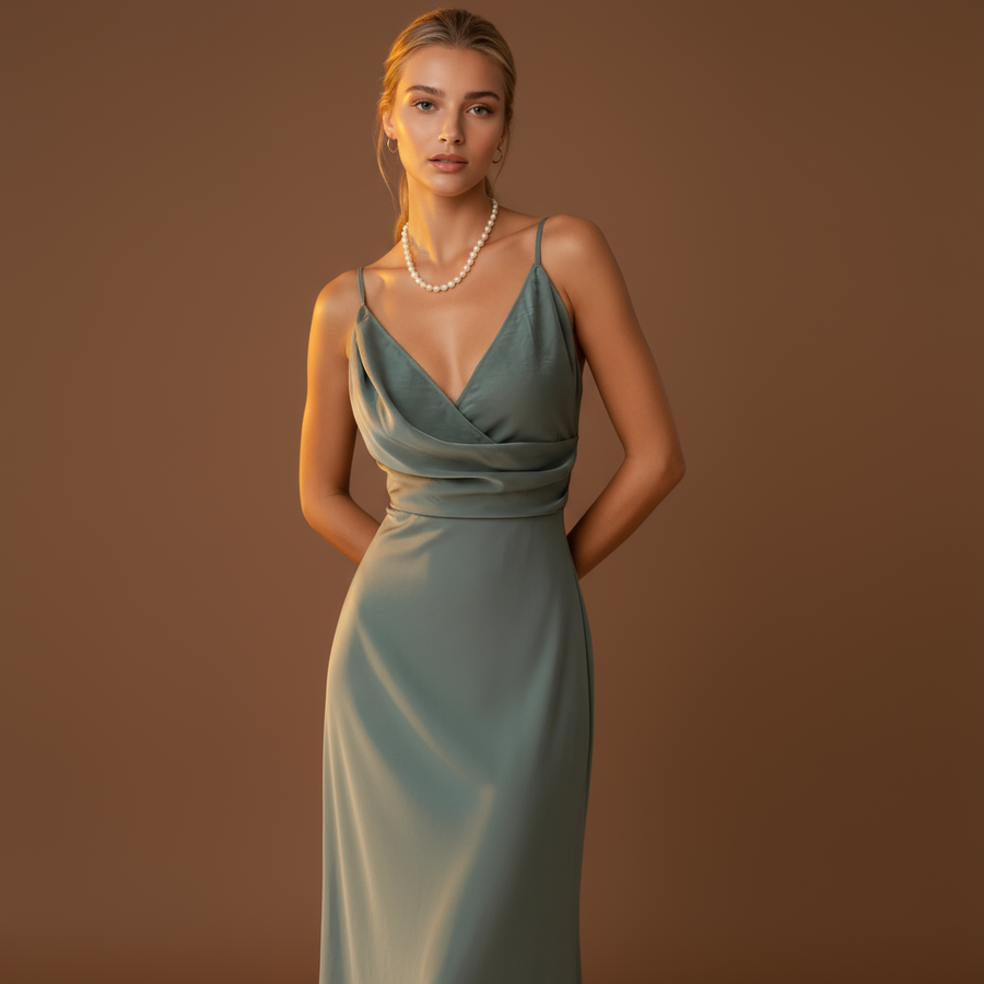 Aneta | Satin Dress